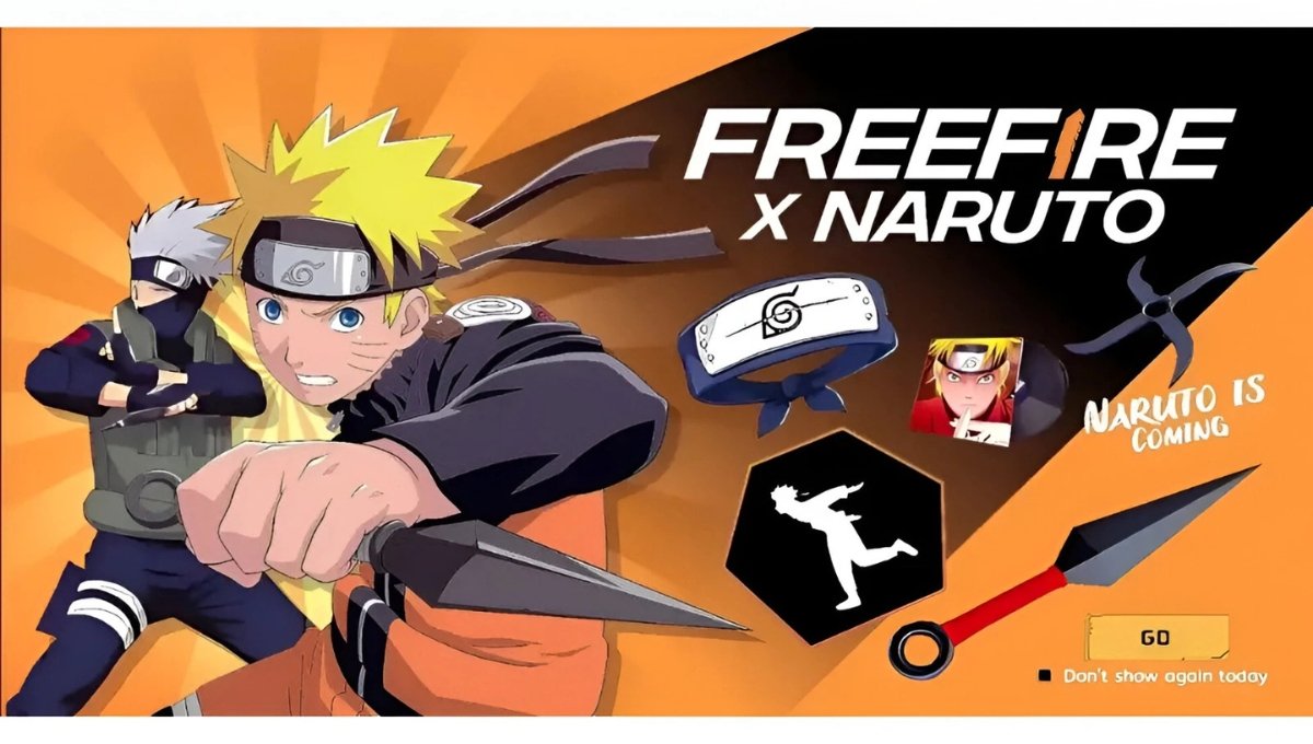 Free Fire x Naruto 2025