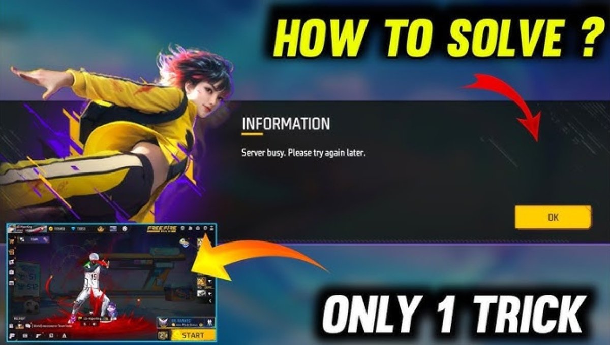 Free Fire Max Server Problem