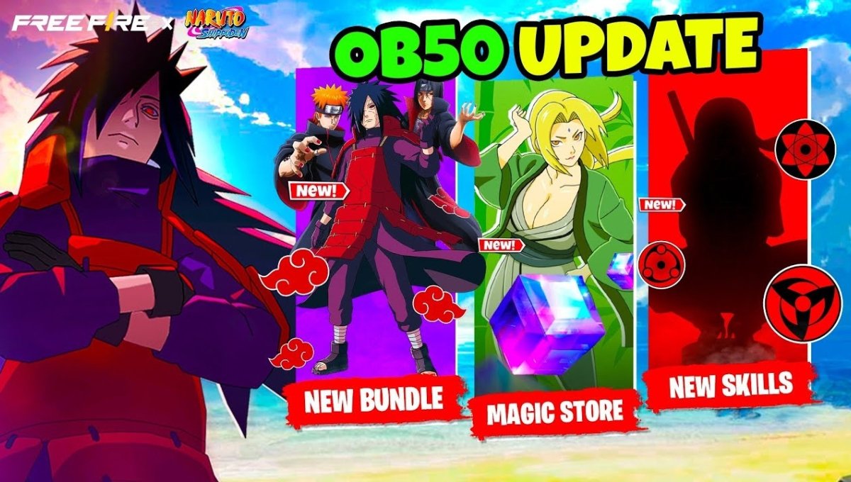 Free Fire OB50 Update