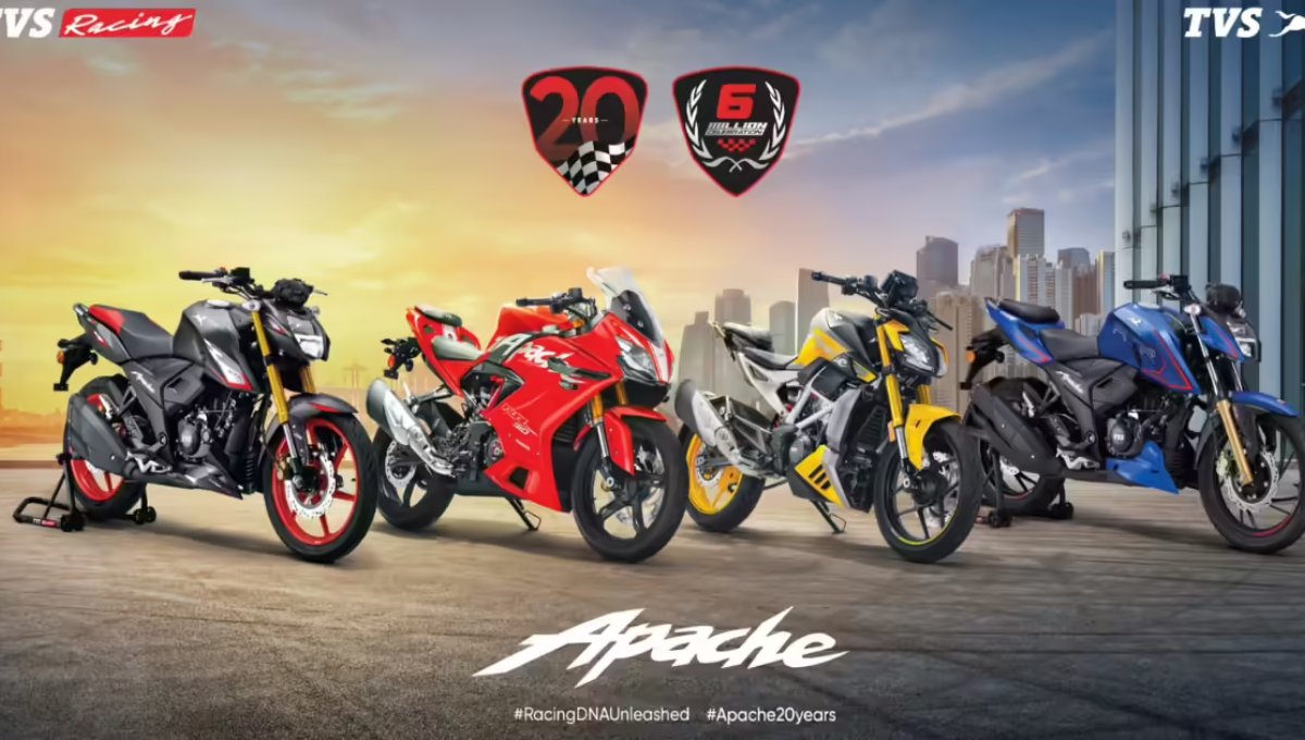 TVS Apache 20th Anniversary