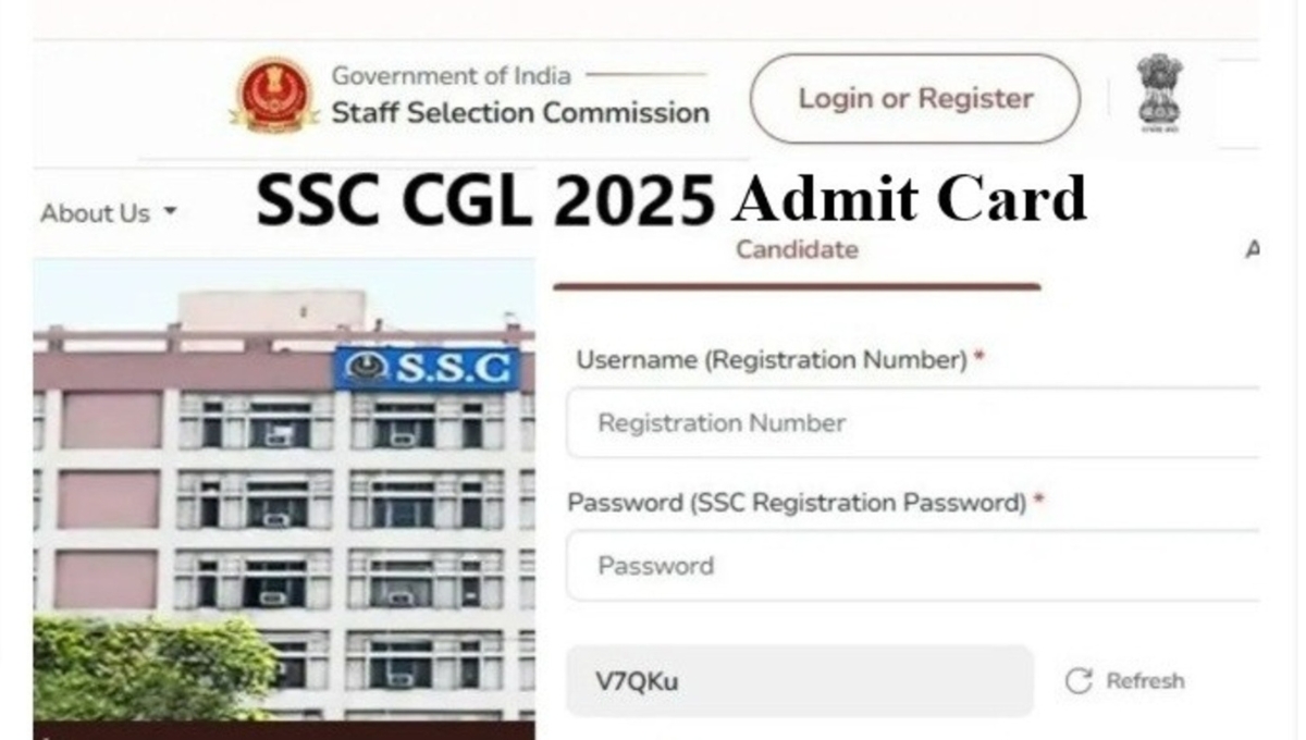 SSC CGL Admit Card 2025