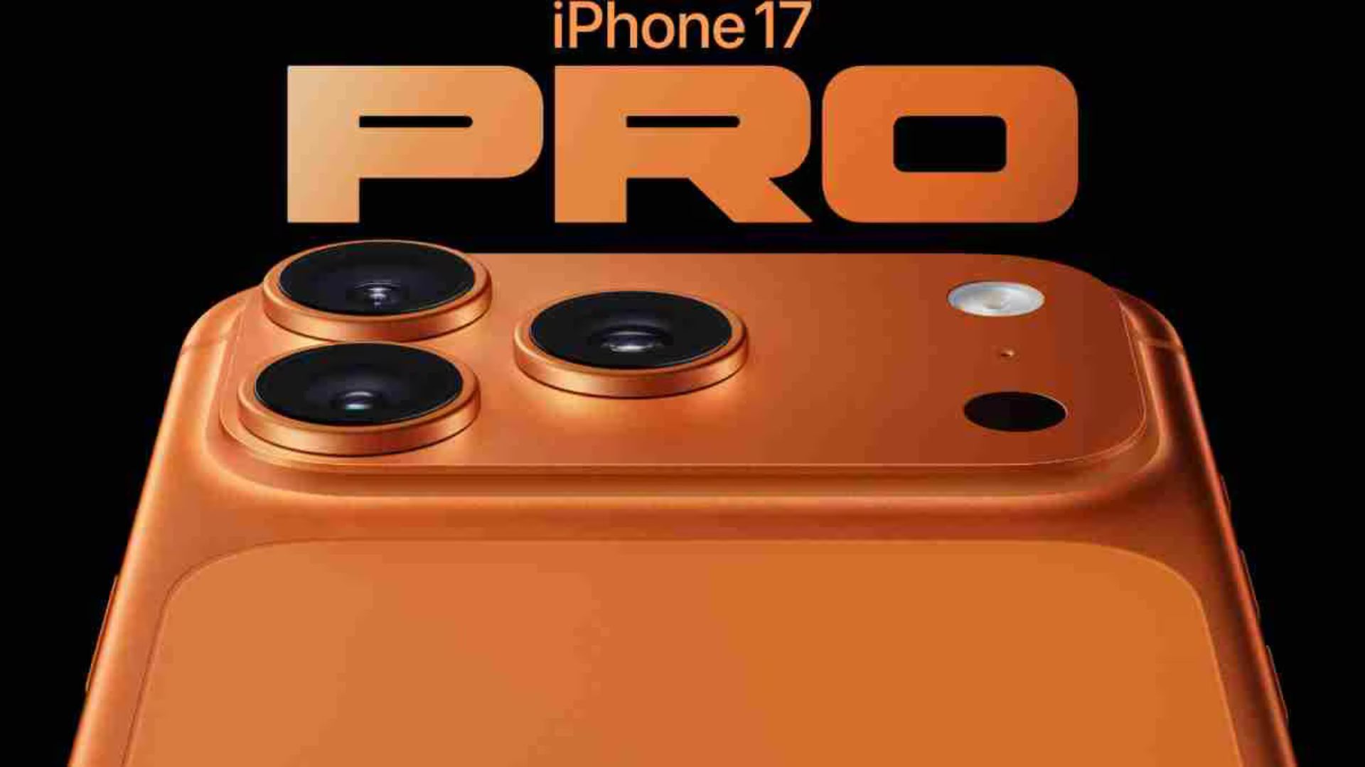 iPhone 17 Cosmic Orange