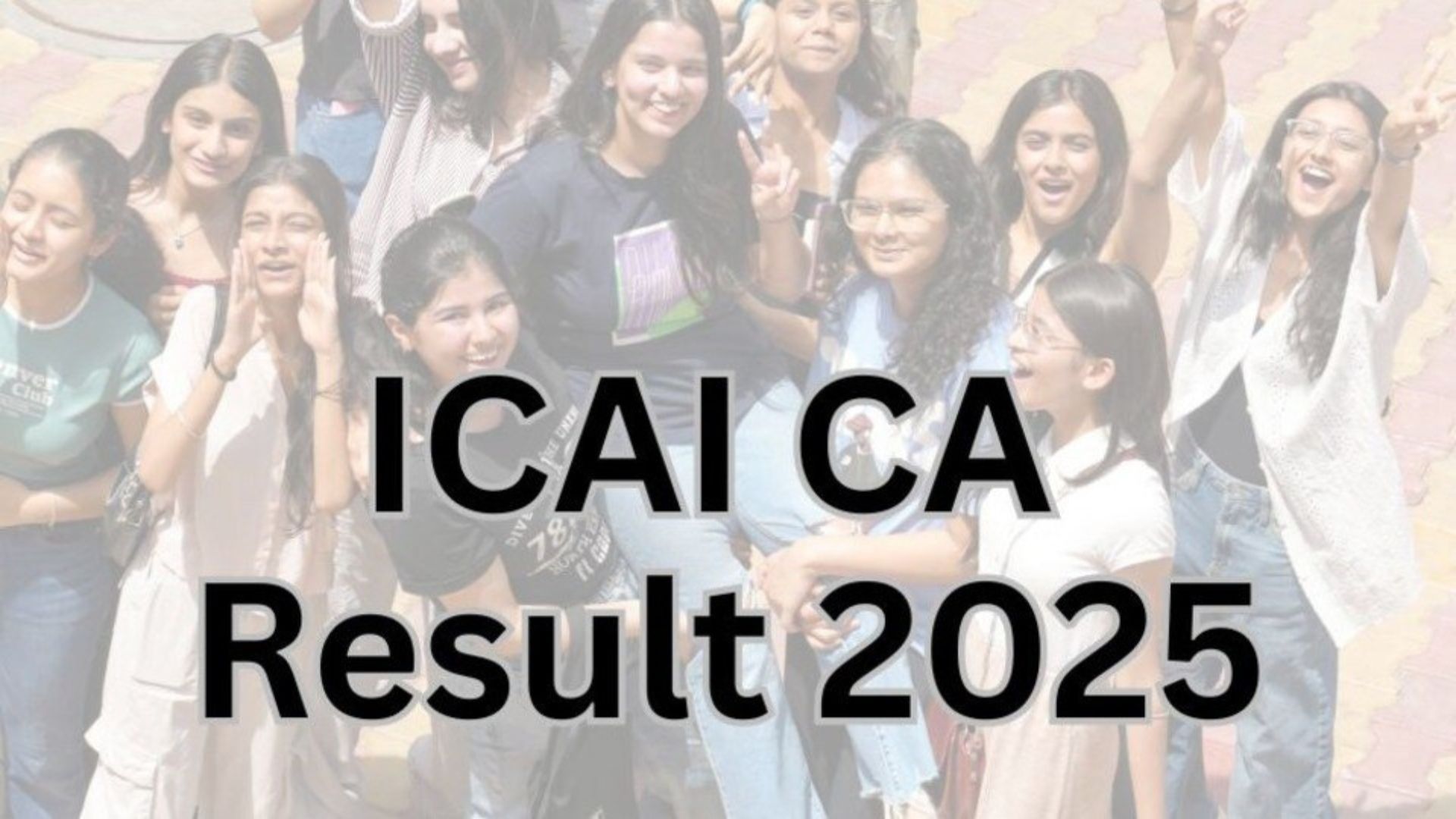 ICAI CA Result 2025